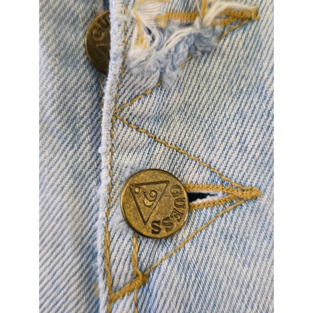 Guess‎ Jeans Vintage 90's Women's Shorts Size 27 Y2K Marciano USA - Picture 8 of 11
